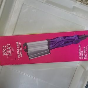 New in box! Bed Head 2X massive shine wave artist ceramic deep wave curling iron